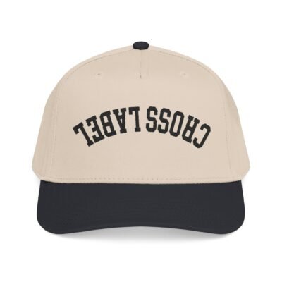 Upside Down Cross Label | Mid Profile Baseball Cap