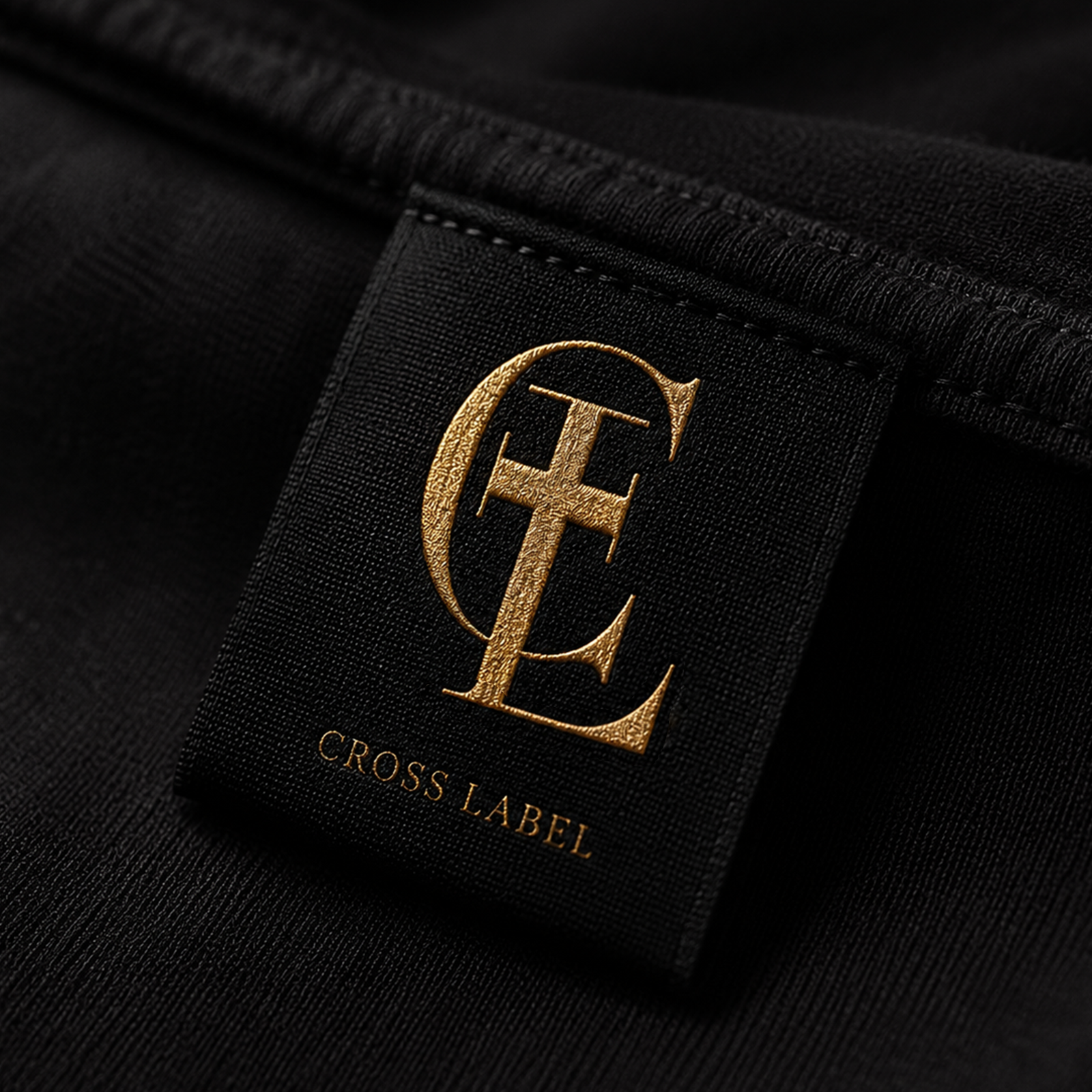 Cross Label apparel detail